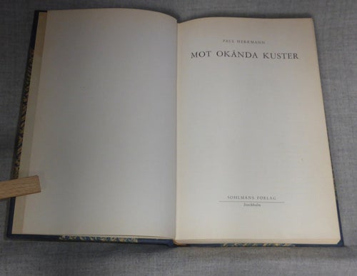 Paul Herrmann - Mot okända kuster. Illustrerad