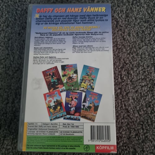 Daffy och hans vänner VHS