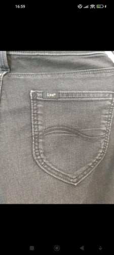 Lee svarta jeans, storlek W28 L31