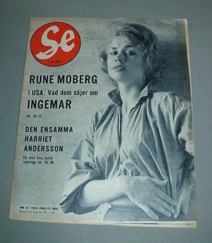 SE nr 23 1959 - Harriet Andersson, Ingo, Delsbo, Erich Kock