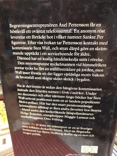 Sankte Per - Björn Hellberg. bok, inbunden. Very Fine
