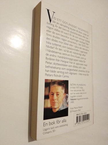 Väduren - Björn Runeborg, bok pocket. Fine plus