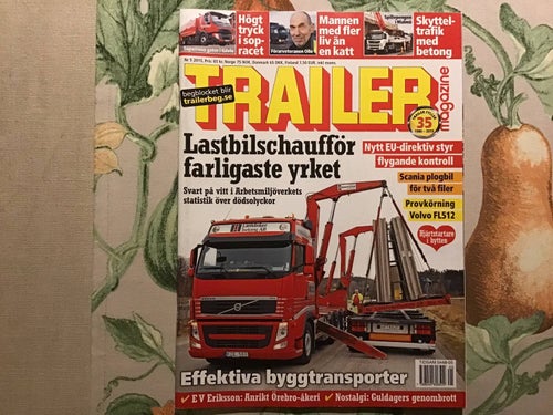 TRAILER NR 5 2015 GJUTNING I MALMÖ,SOPRACET I GÄVLE,E V ERIKSSON I ÖREBRO,OCT