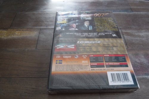 DVD Ny inplastad man lever bara två gånger agent 007