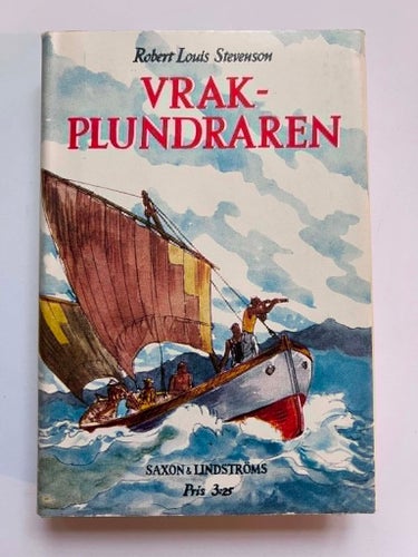Robert Louis Stevenson - Vrakplundraren (inbunden) bok