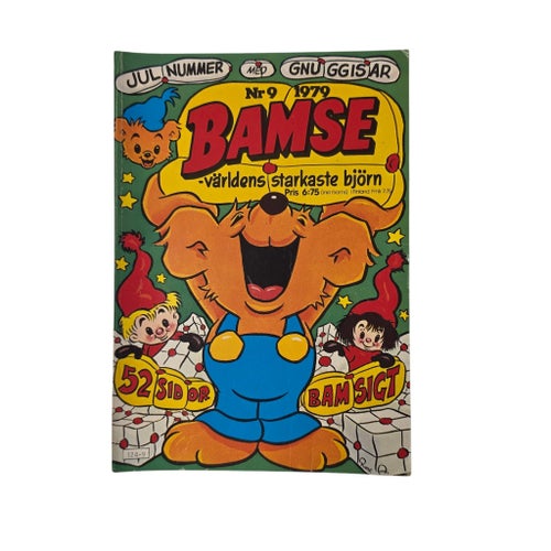 Bamse julnummer nr 9 från 1979