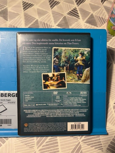 De Dimhöljda Bergens Gorillor (Gorillas in the Mist) (DVD)