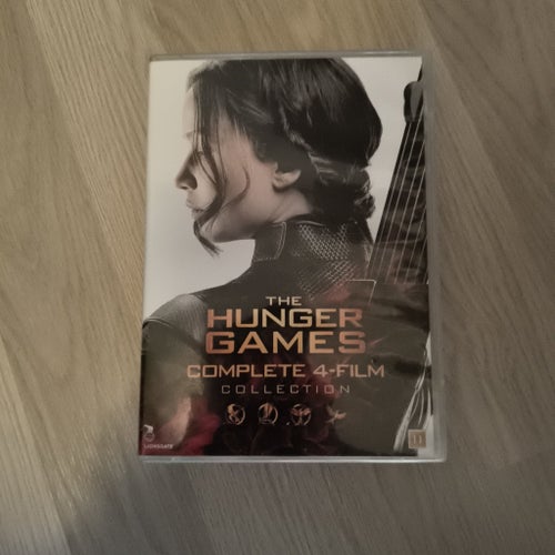 The Hunger Games: Komplett 4-filmssamling, svensk text