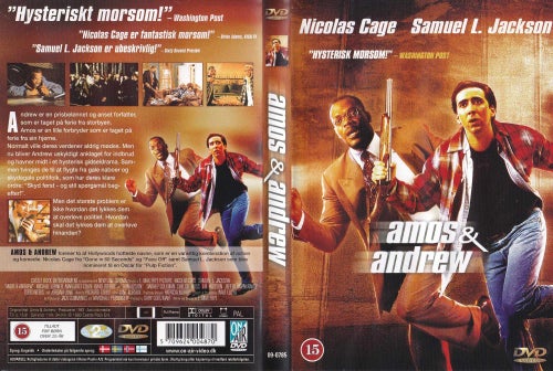 DVD - AMOS & ANDREW - SÖNDAGSFILMEN