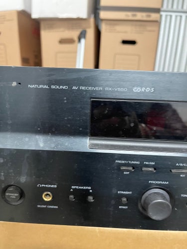 Yamaha Natural Sound AV Receiver RX-V550