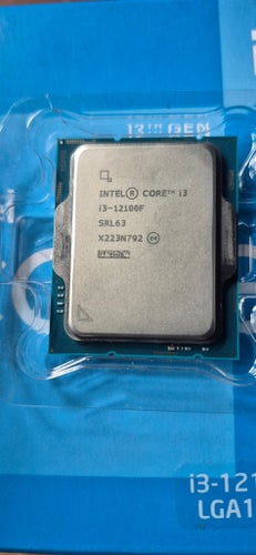 Intel Core i3-12100F (LGA1700) – Säljes som ej testad / defekt
