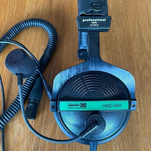 Superlux HMD-660 Hörlurar med mikrofon