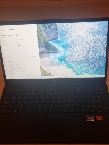 HP Laptop 15-fc0827no, AMD Ryzen 3