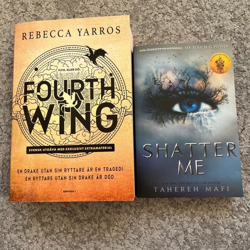 Fourth Wing och Shatter me