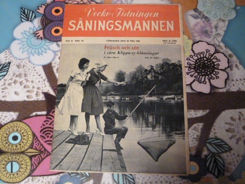 VECKO TIDNINGEN SÅNINGSMANNEN, ÅRG. 56 NR 22, FRÄSCH OCH SÖT, 1960
