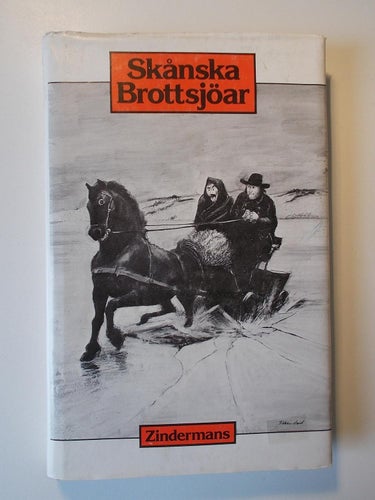 SKÅNSKA BROTTSJÖAR Antologi Skånska Deckarsällskapet, inb bok Zindermans 1978