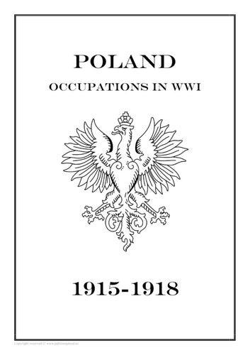 Poland occupations in WWI 1915-1918 PDF (DIGITAL)  ALBUM