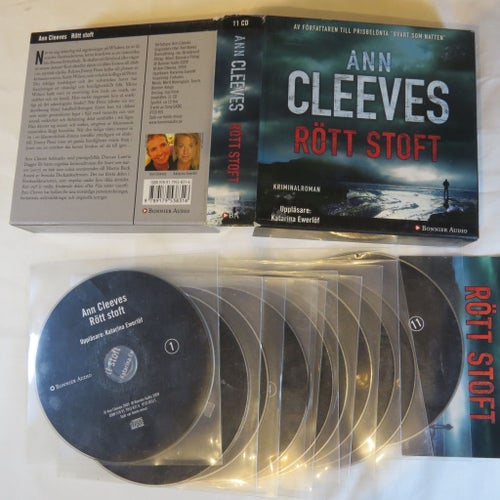 Rött stoft - Ann Cleeves - Ljudbok på CD