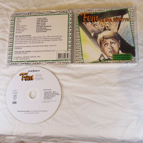 Fem på nya äventyr - Enid Blyton - CD