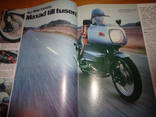 Teknikens Värld nr23 1976 Gunnar Nilsson F1, BMW R100RS, Mercedes 300D och 230.