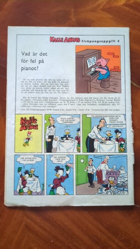 Kalle Anka & C:o, Walt Disney's, 1959