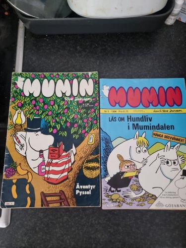 Mumin Äventyr Pyssel Tove Jansson 1981 & 1984
