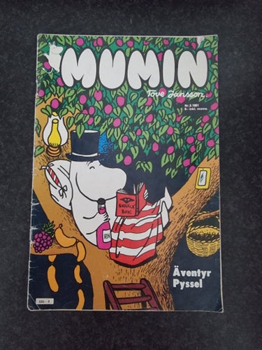 Mumin Äventyr Pyssel Tove Jansson 1981 & 1984