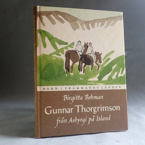 Gunnar Thorgrimson från Asbyrgi på Island, Birgitta Bohman. Bilder av Slas