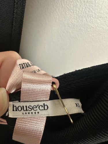House Of Cb Anaise Black-jumpsuit NWT