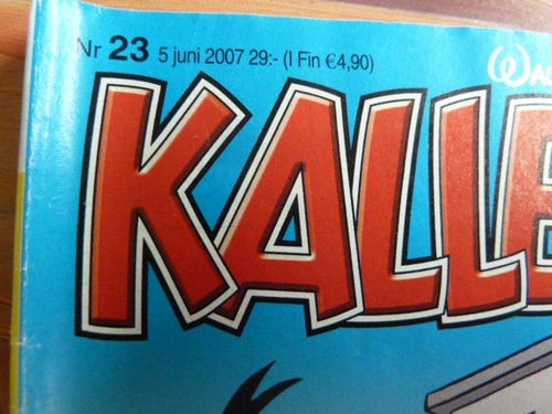 KALLE ANKA & C:O, 2007 NR 23, TIDNING