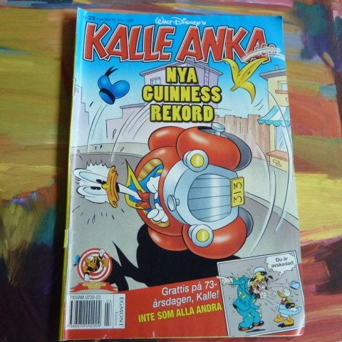 KALLE ANKA & C:O, 2007 NR 23, TIDNING
