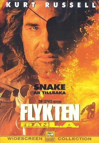 Flykten från L.A. - Inplastad (1996) John Carpenter med Kurt Russell, AJ Langer.