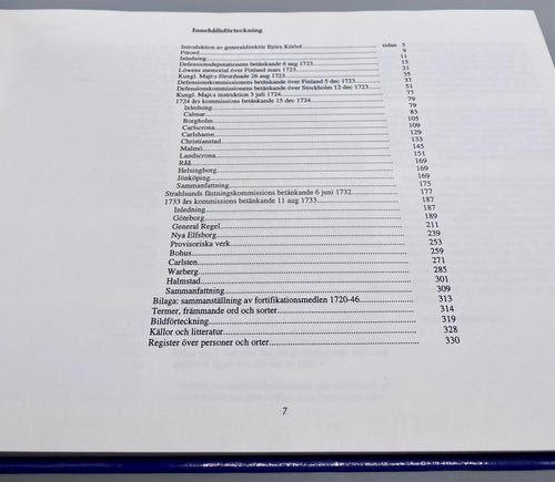 Frihetstidens fortifikationskommissioner (Historia)