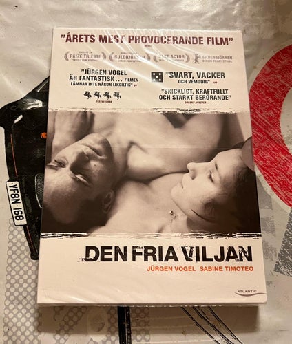 DEN FRIA VILJAN - DER FREIE WILLE (2006) INPLASTAD SVENSK UTGÅVA MED SLIPCOVER