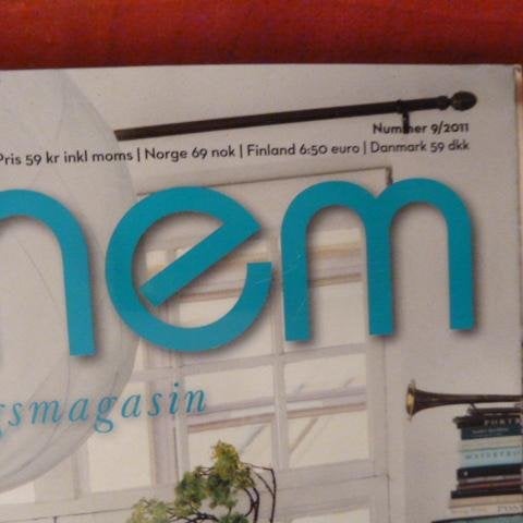 SKÖNA HEM, NR 9 - 2011, TIDNING