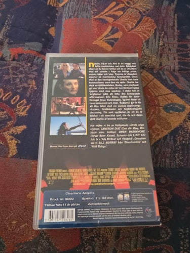 Charlies Änglar - Cameron Diaz, Drew Barrymore, Lucy Liu VHS