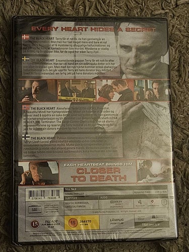 THE BLACK HEARTH - SVENSKT TEXT .DVD .INPLASTAD