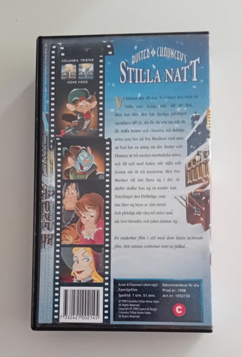 Buster & Chauncey's Stilla Natt / 1998 / VHS / Svenskt Tal / Cinema Club