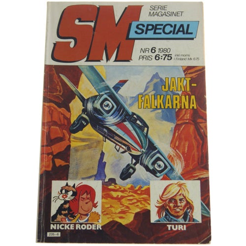 Seriemagasinet special - 1980 - NR 6 - Nicke Roder | Turi