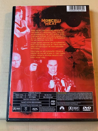 Moscow heat, Dvd