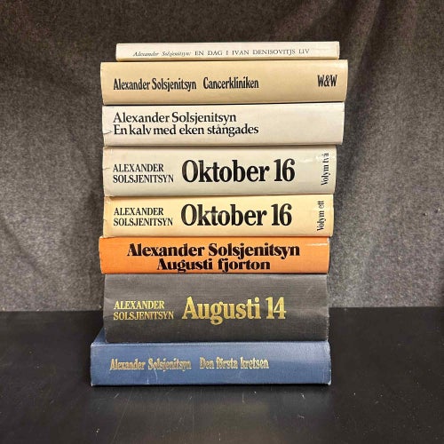 8 x Alexander Solsjenitsyn - Oktober 14 & 16, Cancerkliniken, En kalv med eken s