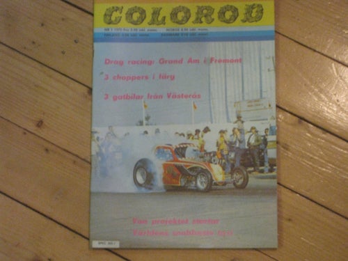 Colorod Nr 1 1975 Honda HD Chopper Triumph Trike Pontiac GTO