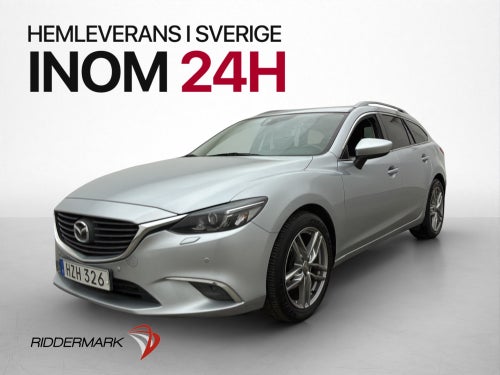 Mazda 6 2.2 SKYACTIV-D AWD 150hk Navi P-Sensorer BLIS