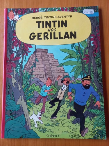 Tintin hos gerillan - 1a upplaga 1976