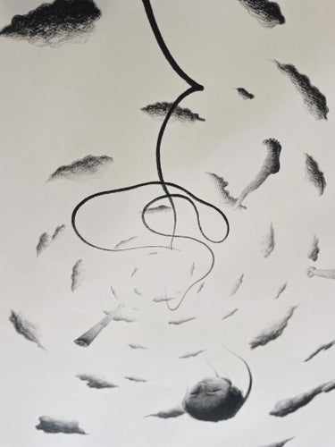Surrealistiskt print - Yüsi - "Chinese Ghost Story"