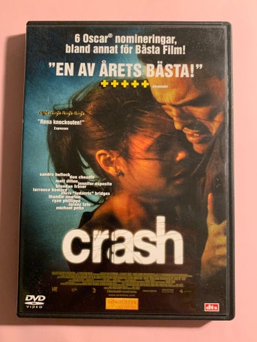 CRASH (2004) Porto 22 kr utan fodral - OSCAR Bästa Film