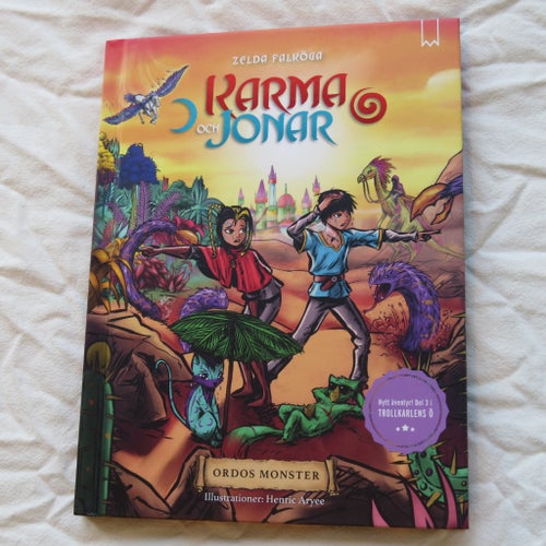 Karma och Jonar: Ordos Monster av Zelda Falköga, 2020