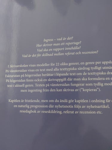 Skrivarskolan av Görel Hydén, Kristina Redin, Camilla Rundqvist