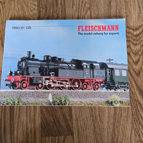 FLEISCHMANN The model railway for experts 1990/91 GB