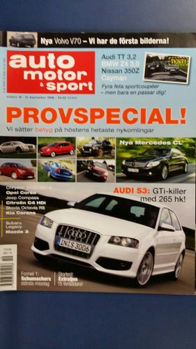 Auto motor & sport 19 2006: Porsche Cayman, Audi TT 3,2q, Nissan 350Z, BMW Z4